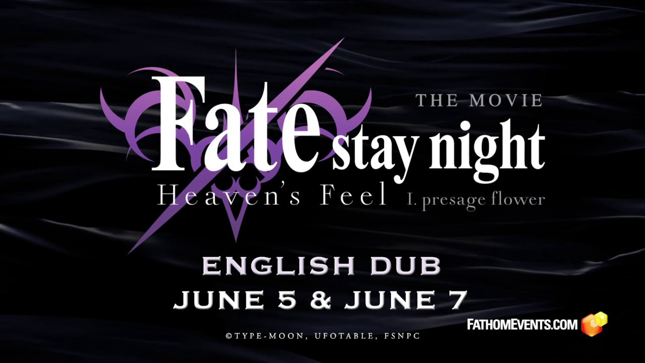 Fate/Stay Night: Heaven's Feel - I. Presage Flower